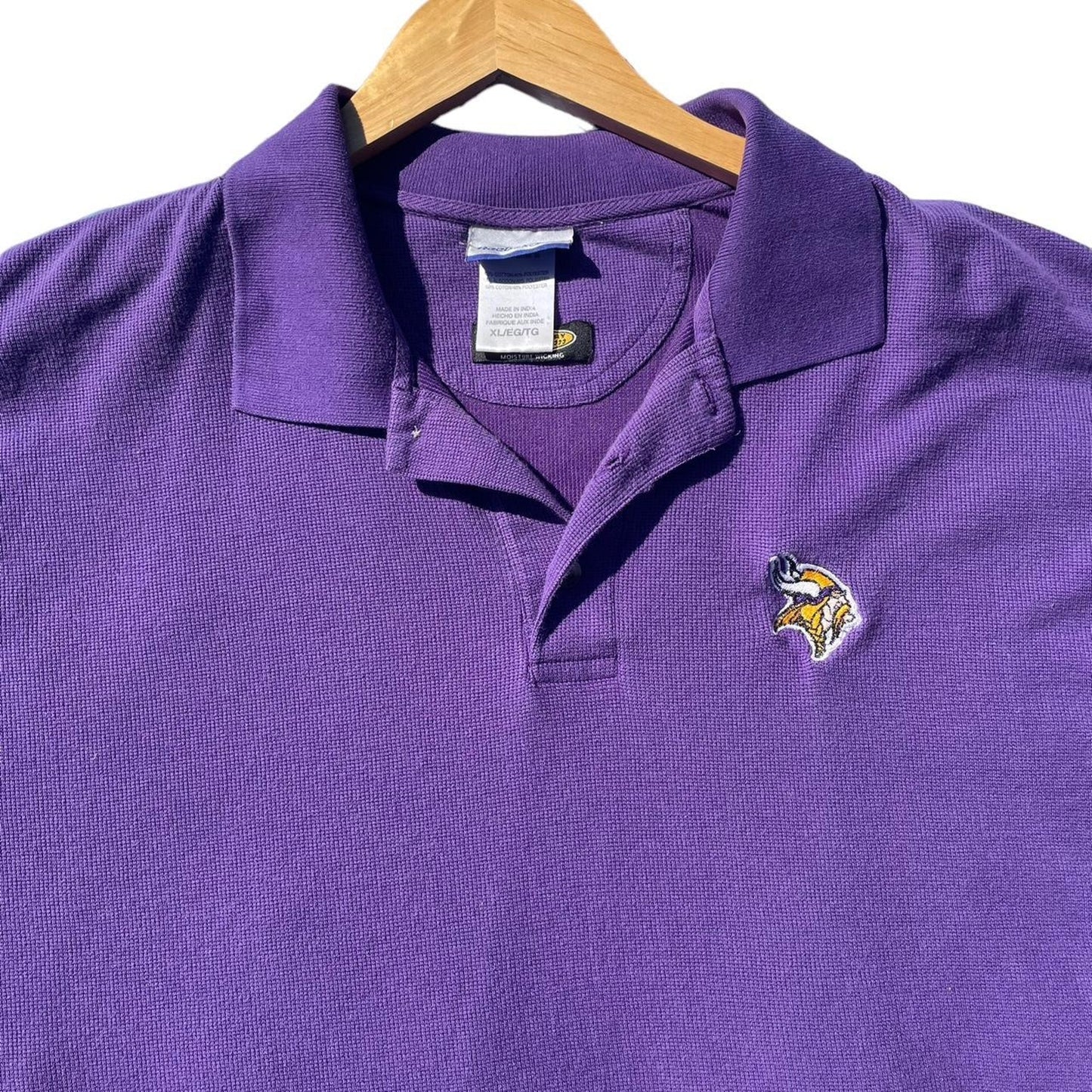 Vikings Reebook Polo Size XL