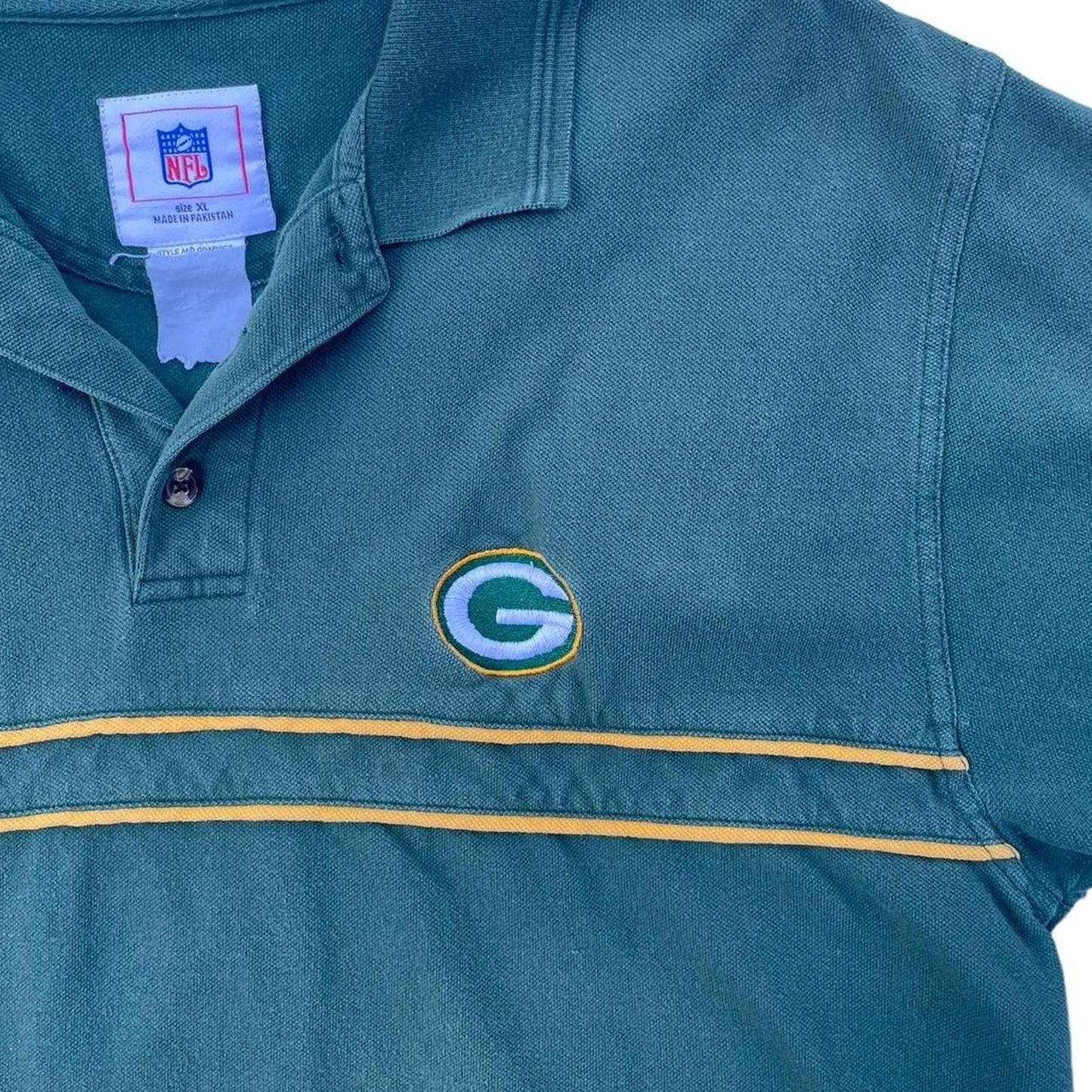 NFL Vintage Packers Y2K Style Polo